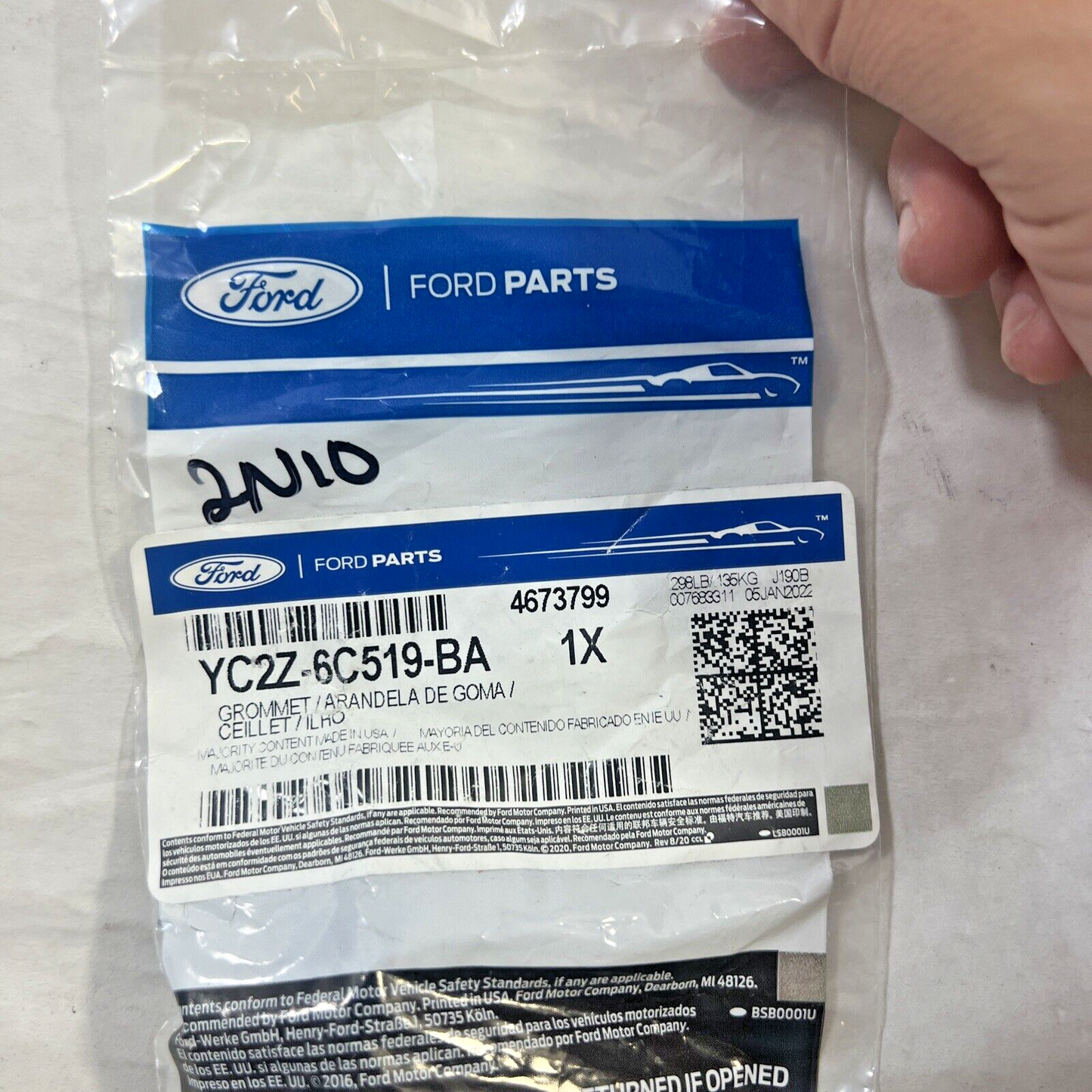 1* Genuine OEM Ford E-350 F-250 Engine Valve Cover Grommet 1997-2016 YC2Z6C519BA