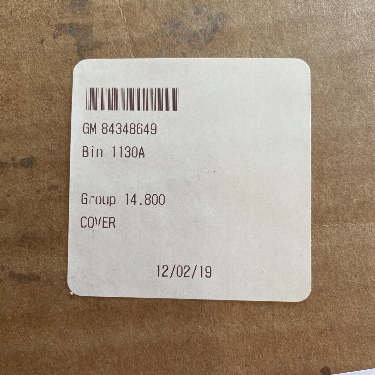 New OEM GMC Acadia Seat Cover Front Upper Back 2017-2019 84348649