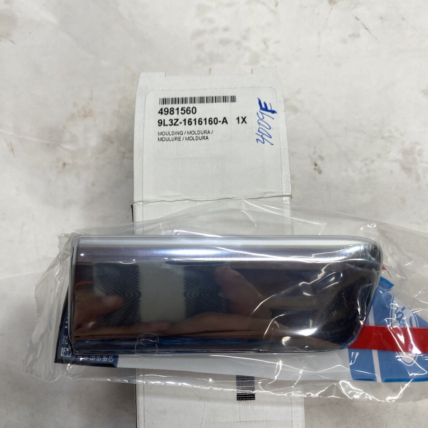 New OEM Ford F150 Passenger Side Chrome Molding 2009-2014 9L3Z-1616160-A