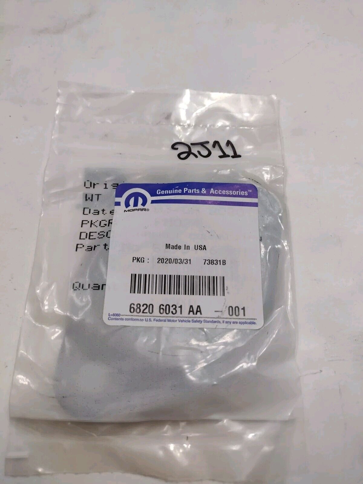 Mopar 68206031AA Egr Cooler Gasket