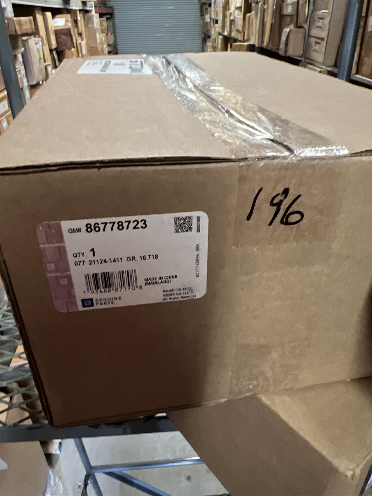 New OEM Genuine GM Restraint Kit 86778723