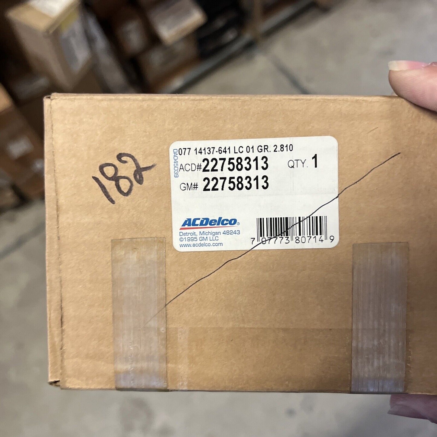 Genuine OEM GM ACDelco HHR Cobalt 410 Hz Horn 2005-2011 22758313