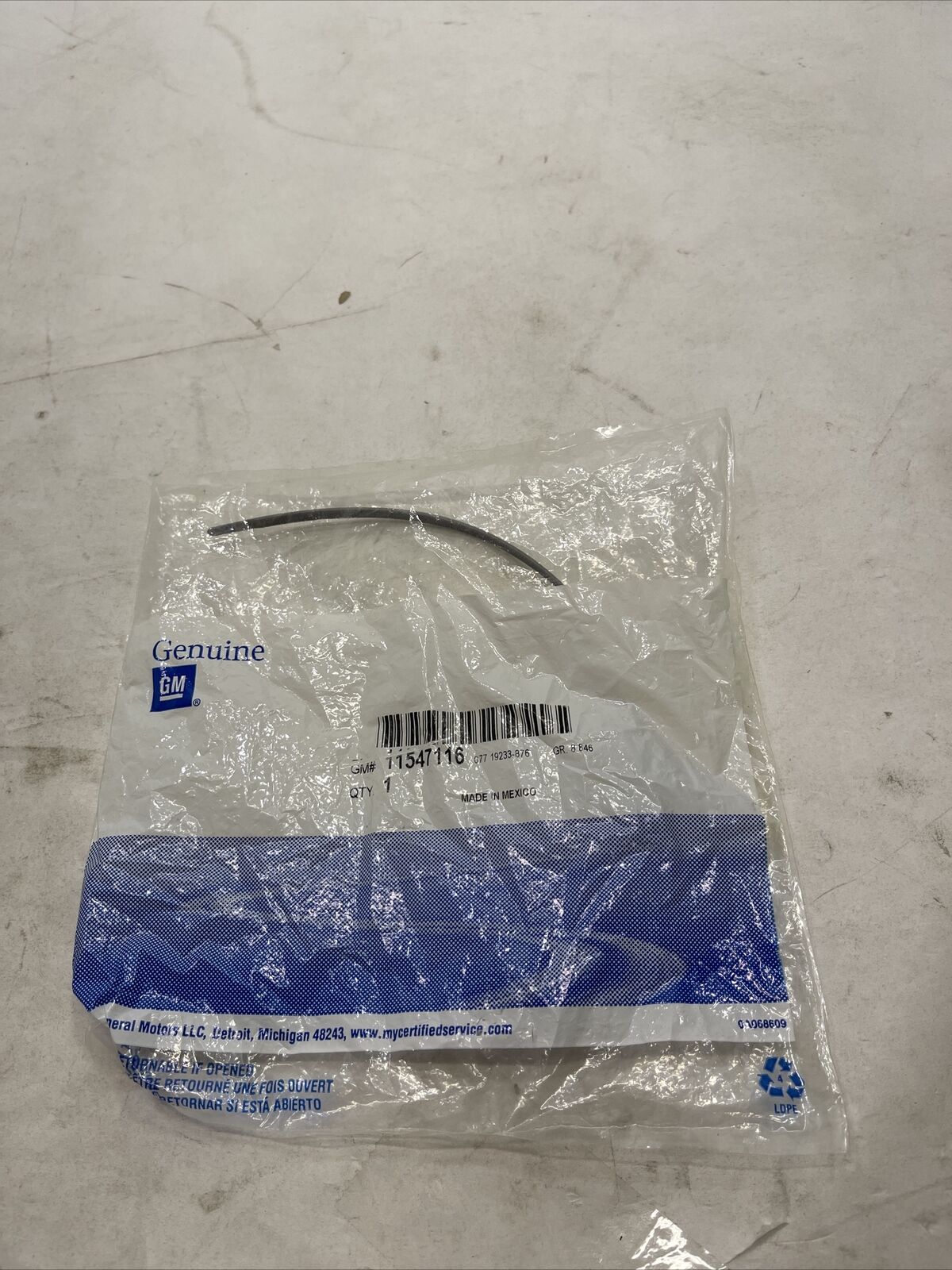 New OEM Genuine GM CT4 2020-2023 Heater Outlet Hose Strap 11547116