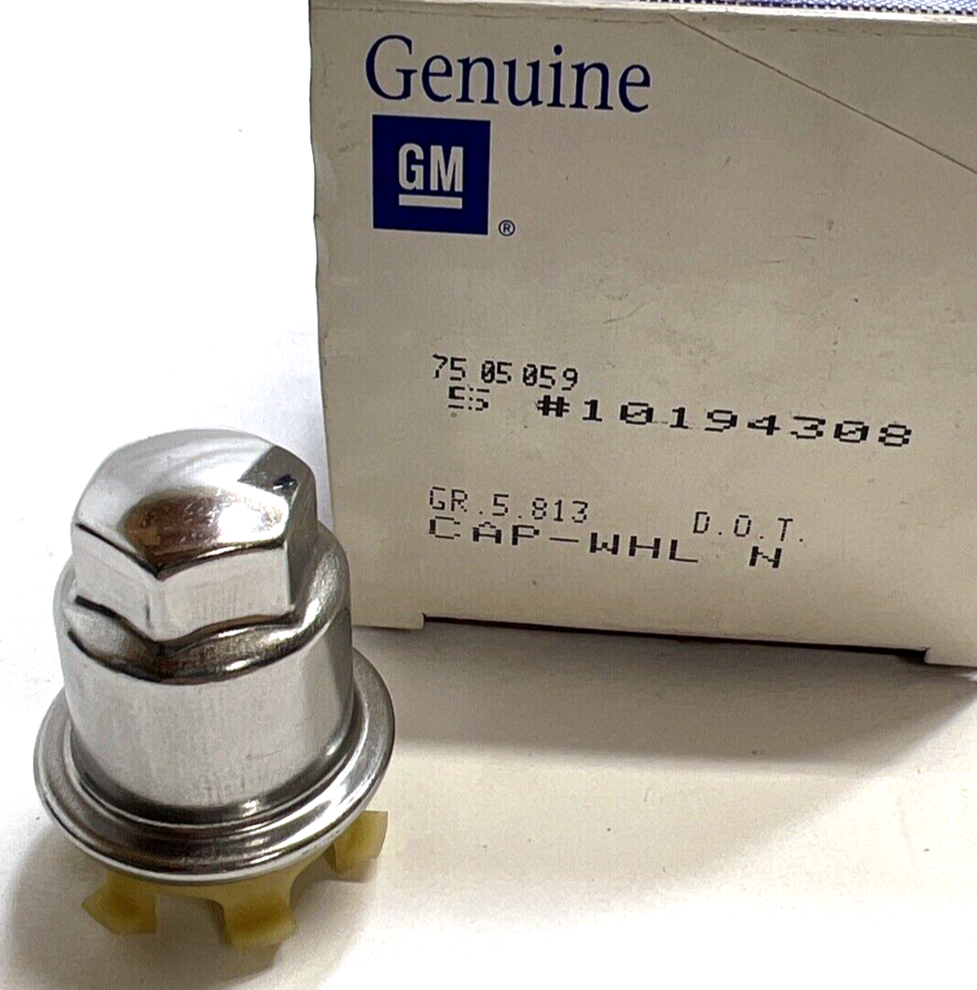 Genuine OEM GM Regal Wheel Nut Cap 5PK 1994-2004 10194308