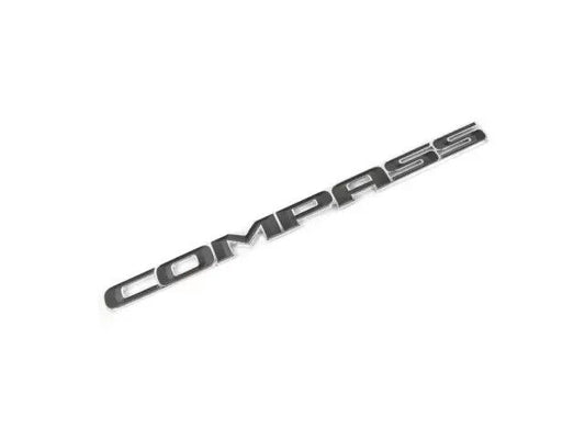 Genuine OEM Mopar Front Driver Door Black Chrome Nameplate Emblem 68547000AA