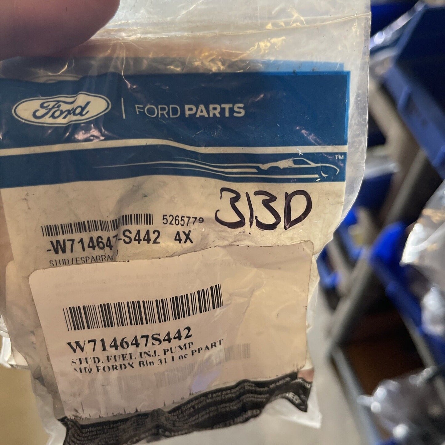 New OEM Genuine Ford Explorer 2013-2023 A/C Condenser Mount Bolt W714647S442