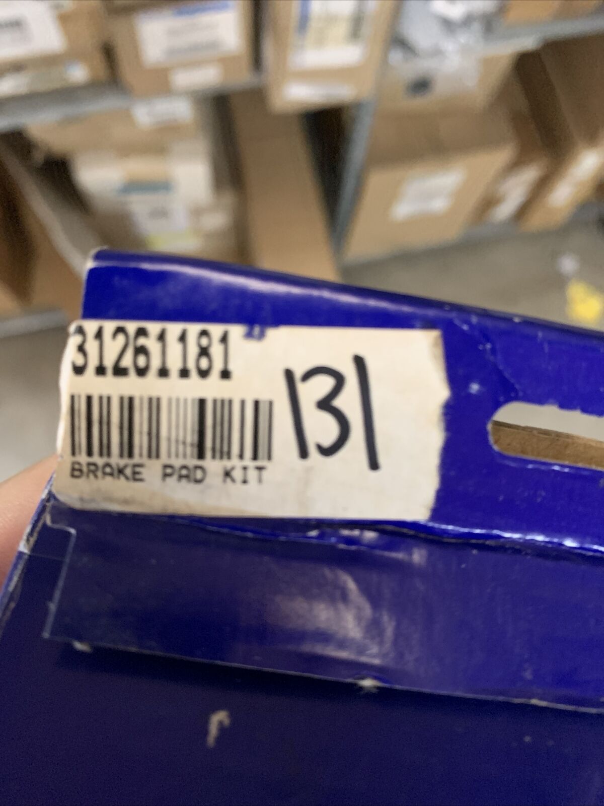 New OEM Genuine 31261181 Semi-Metallic Front Disc Brake Pads