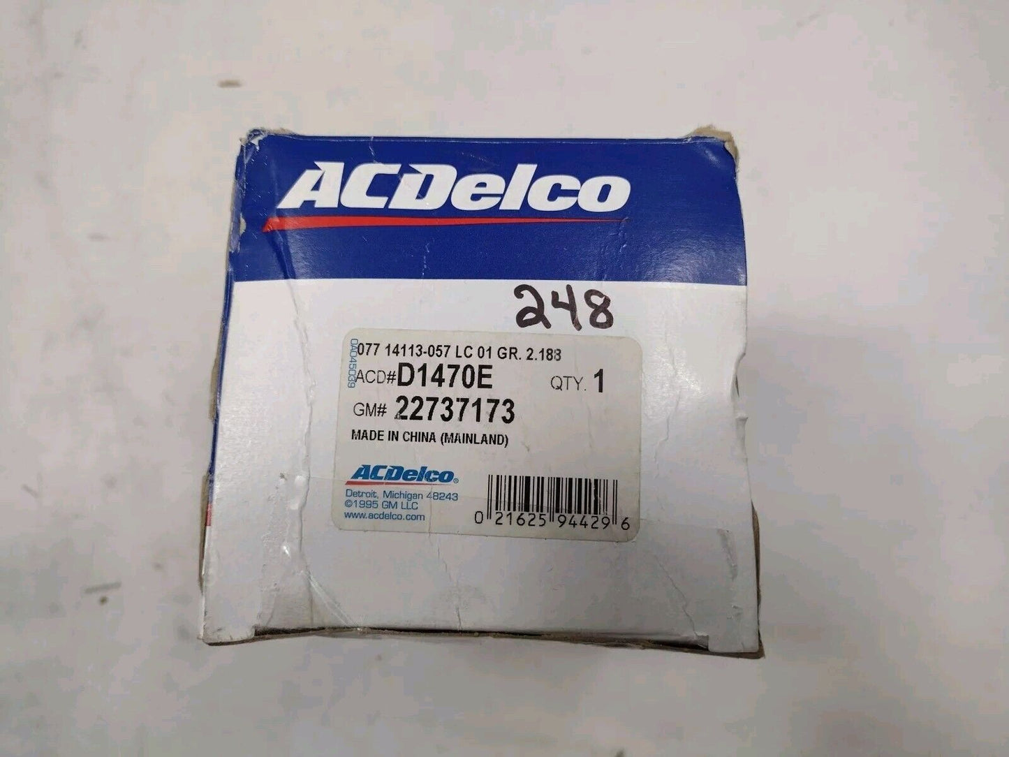 Genuine OEM GM ACDelco 22737173 Ignition Switch