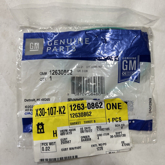 Genuine OEM GM Express 2500 Throttle Body Gasket 2014-2022 12630862