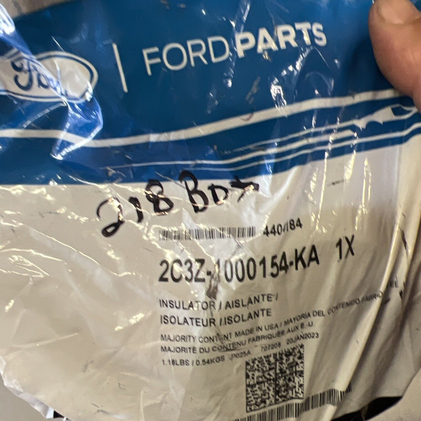 New OEM Genuine Ford Rear Insulator 2C3Z-1000154-KA