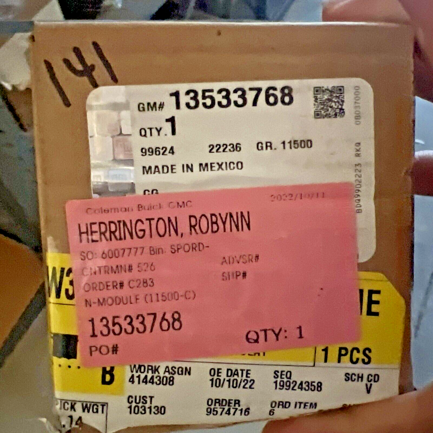 Genuine OEM GM Equinox F Module 2020-2024 13533768