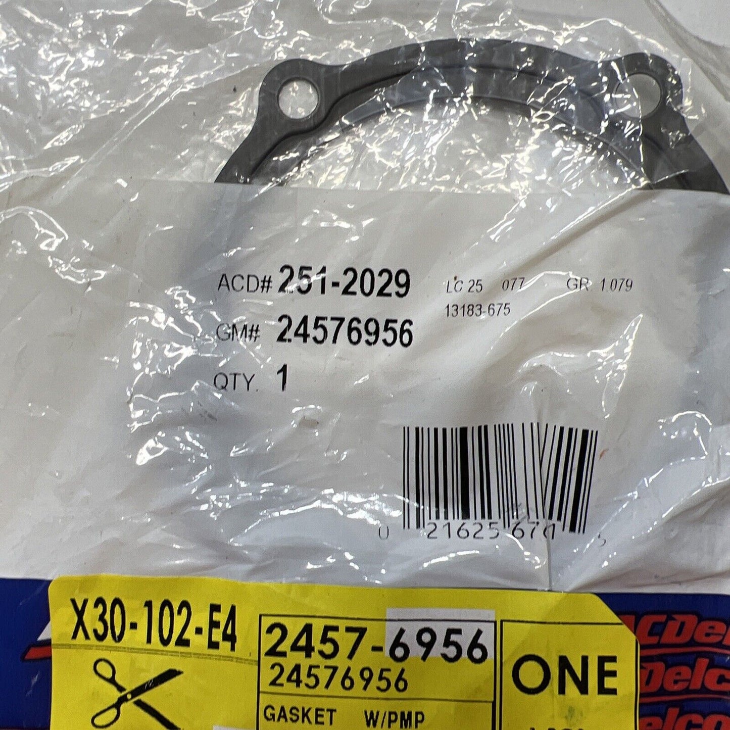 New OEM Genuine GM ACDelco 251-2029