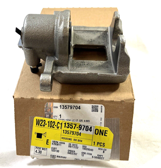 Genuine OEM GM ATS Left Driver Side Caliper 2013-2019 13579704