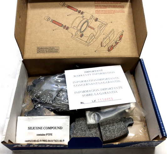 New OEM Genuine GM ACDelco 17D1093CH Rear Disc Brake Pad Set 19157688