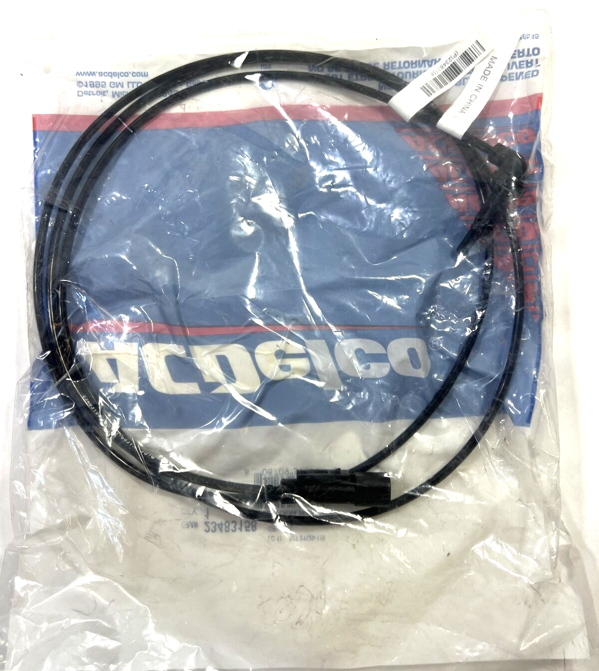 Genuine OEM GM ACDelco Rear Right Passenger Side Wheel Speed Sensor 23483158