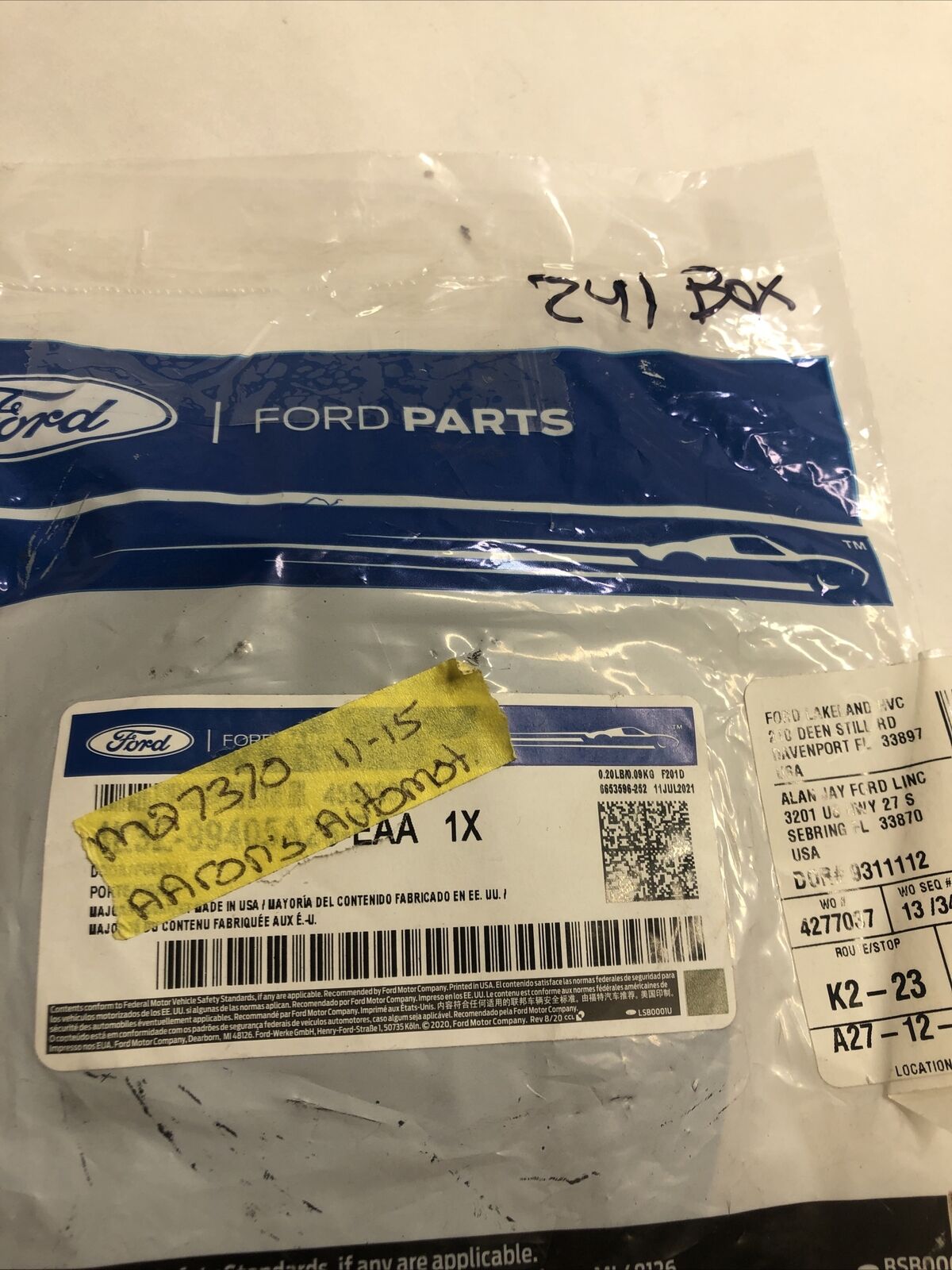 New OEM Genuine Ford Lincoln 2004-2008 Fuel Door 4L3Z-99405A26-EAA