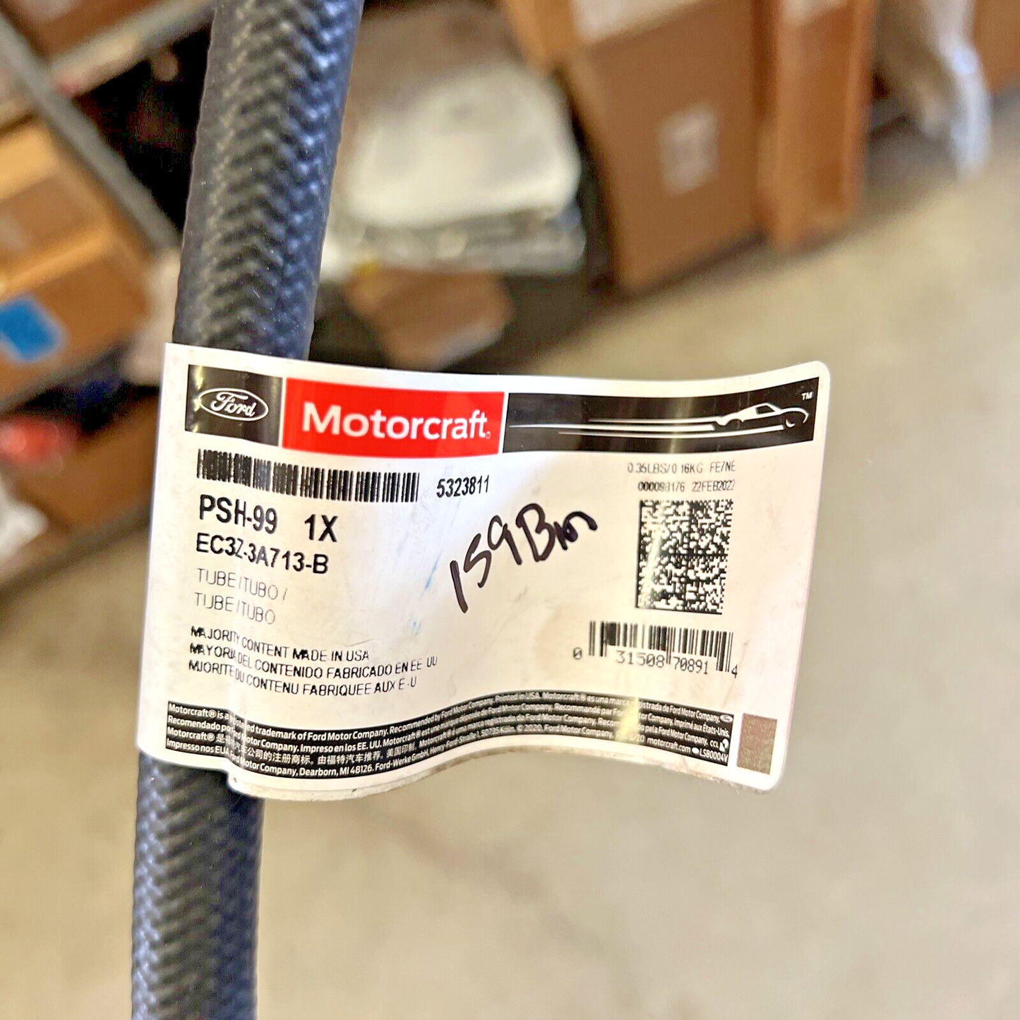 New OEM Genuine Ford F-350 Super Duty Power Steering Return Hose EC3Z3A713B