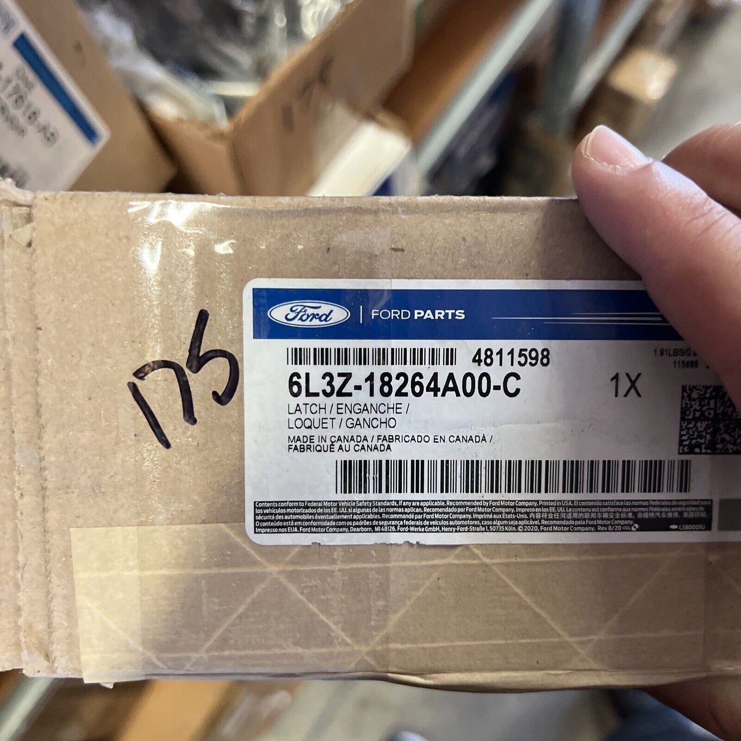 New OEM Genuine Ford F-150 1997-2004 Control Latch Assembly 6L3Z18264A00C