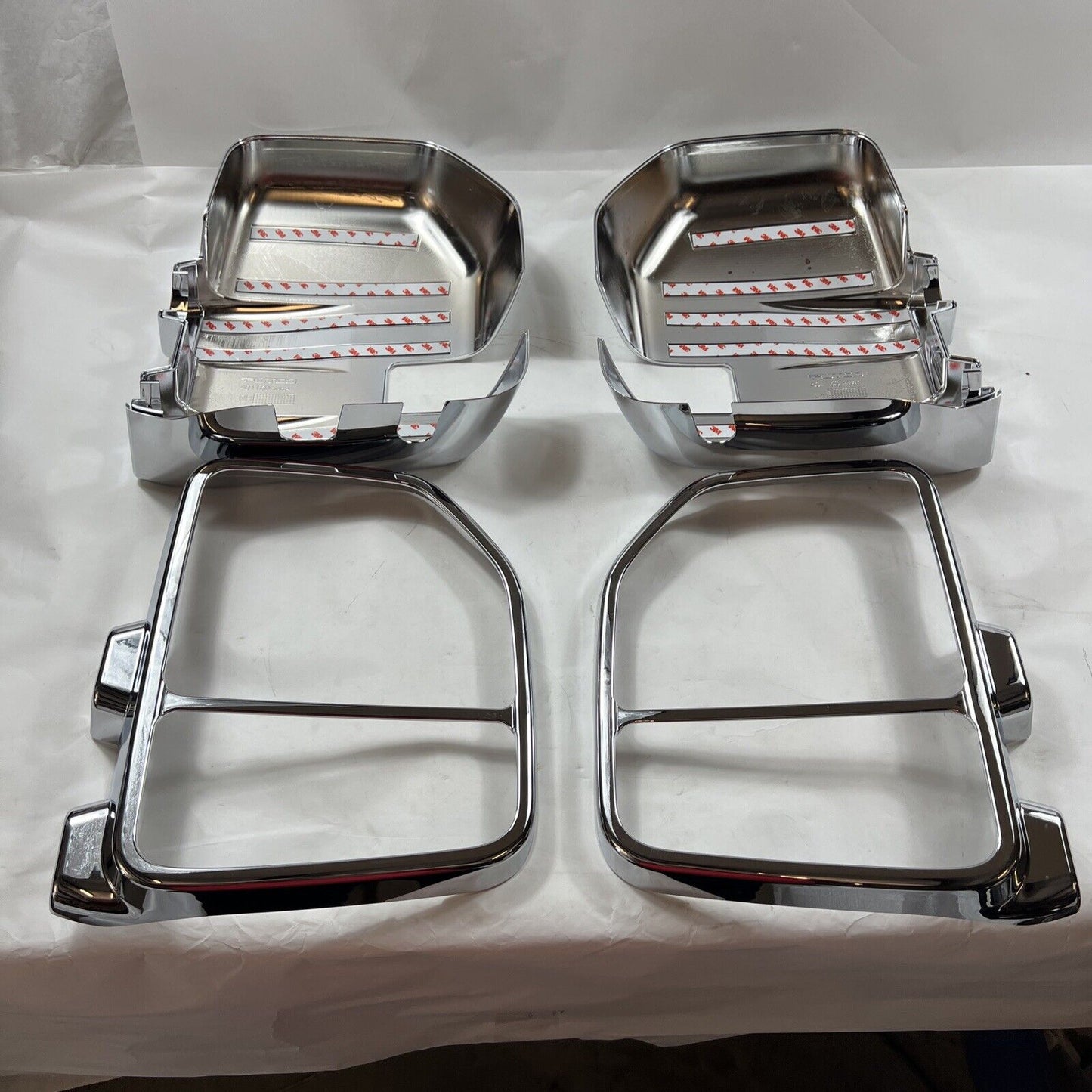 NEW OEM Ford Mirror Caps Chrome Dual Sail w/Trailer Tow Mirrors VFL3Z17D742F