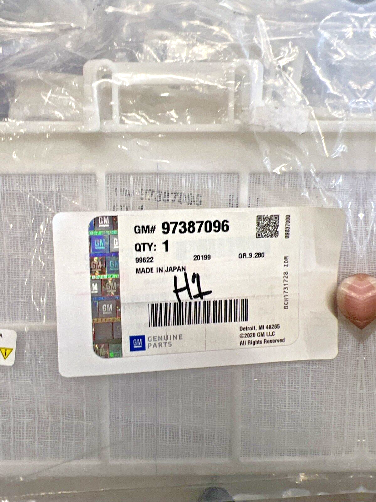 Genuine OEM GM Chevrolet LCF 3500 Cabin Air Filter 2021-2023 97387096