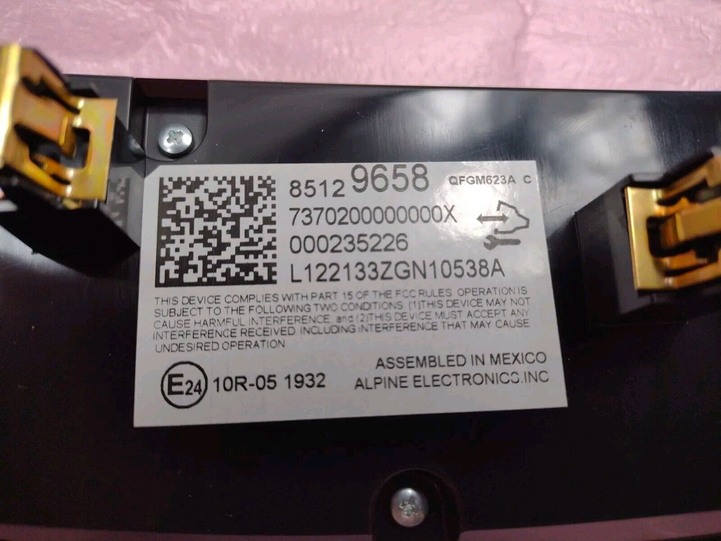 Genuine OEM GM Chevy Traverse Air Conditioning Interface Control 18-24  85129658