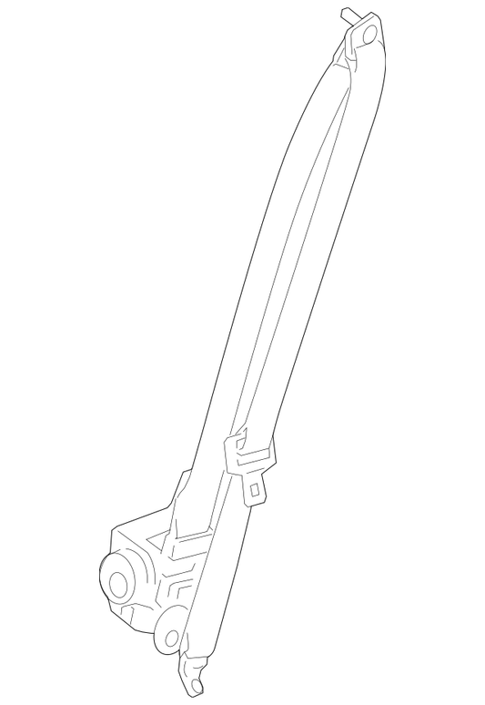 New OEM Ford Fusion Seatbelt Front Passenger Side 2008-09 8E5Z54611B08AA