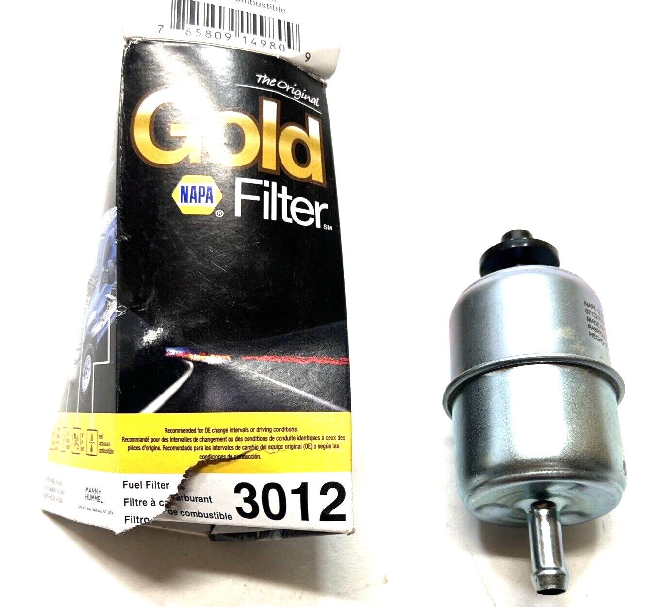New Napa Gold Fuel Filter 3012