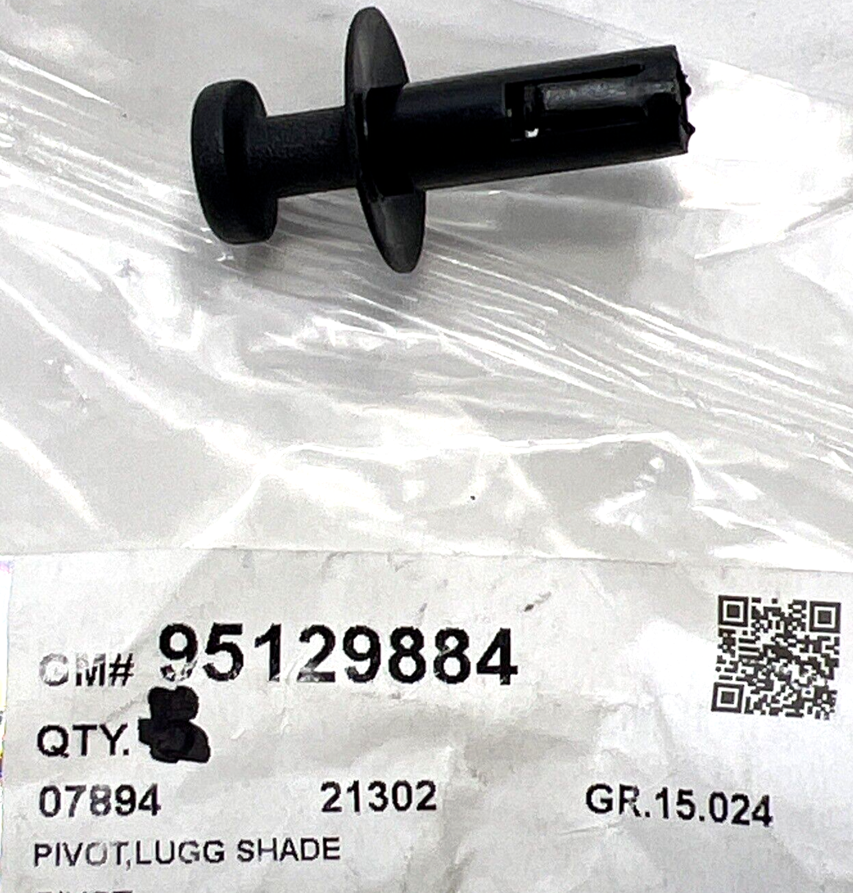 Genuine OEM GM Encore Luggage Shade Pivot Jet Black 2013-2022 95129884