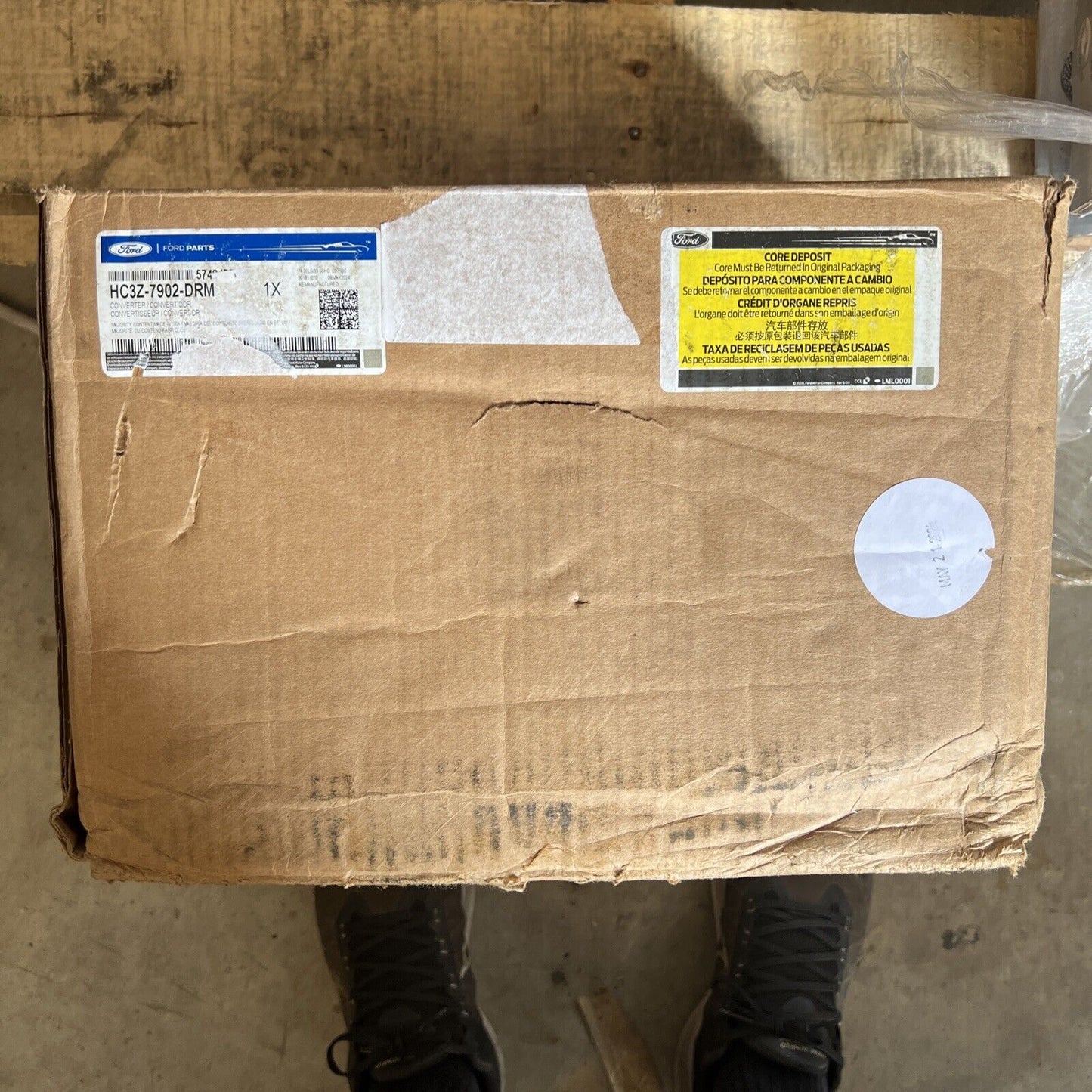 NEW Genuine OEM Ford Remanufactured Converter Assembly HC3Z7902DRM