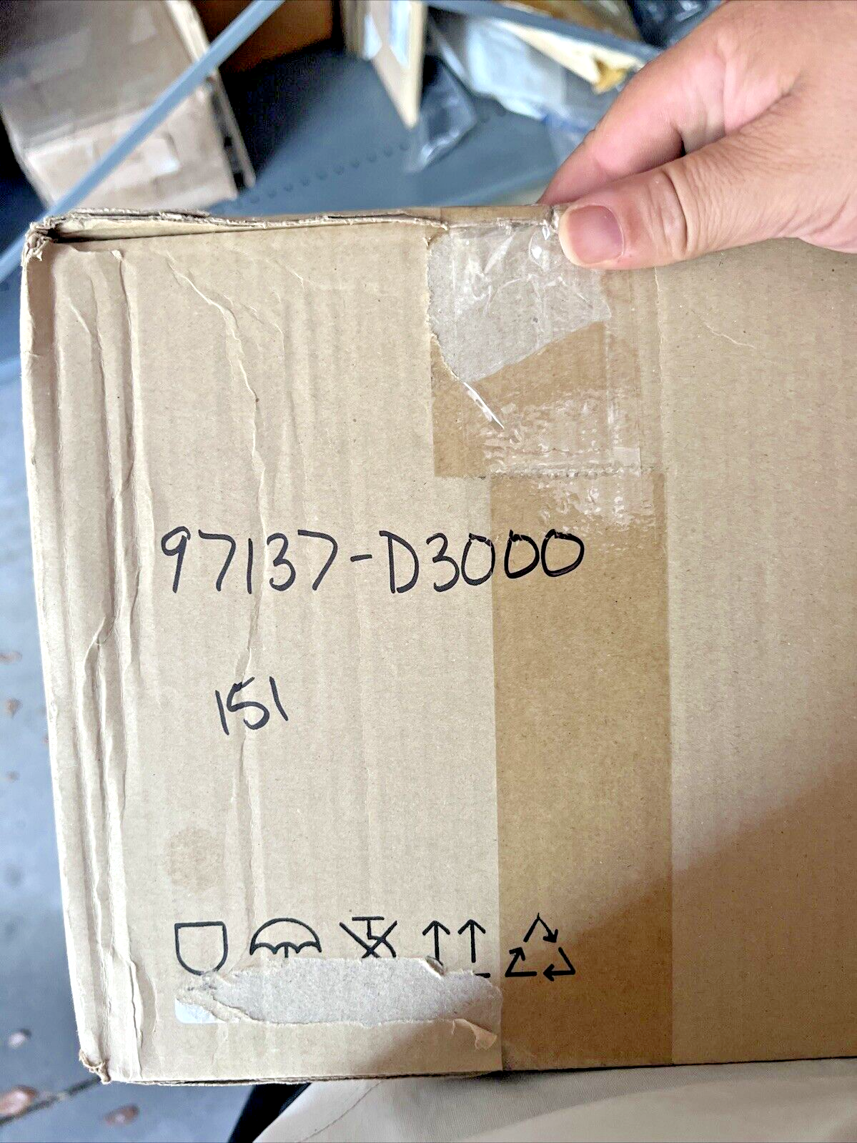 Genuine OEM Hyundai Tucson Heater Evaporator Lower Case 2016-2021 97137D3000