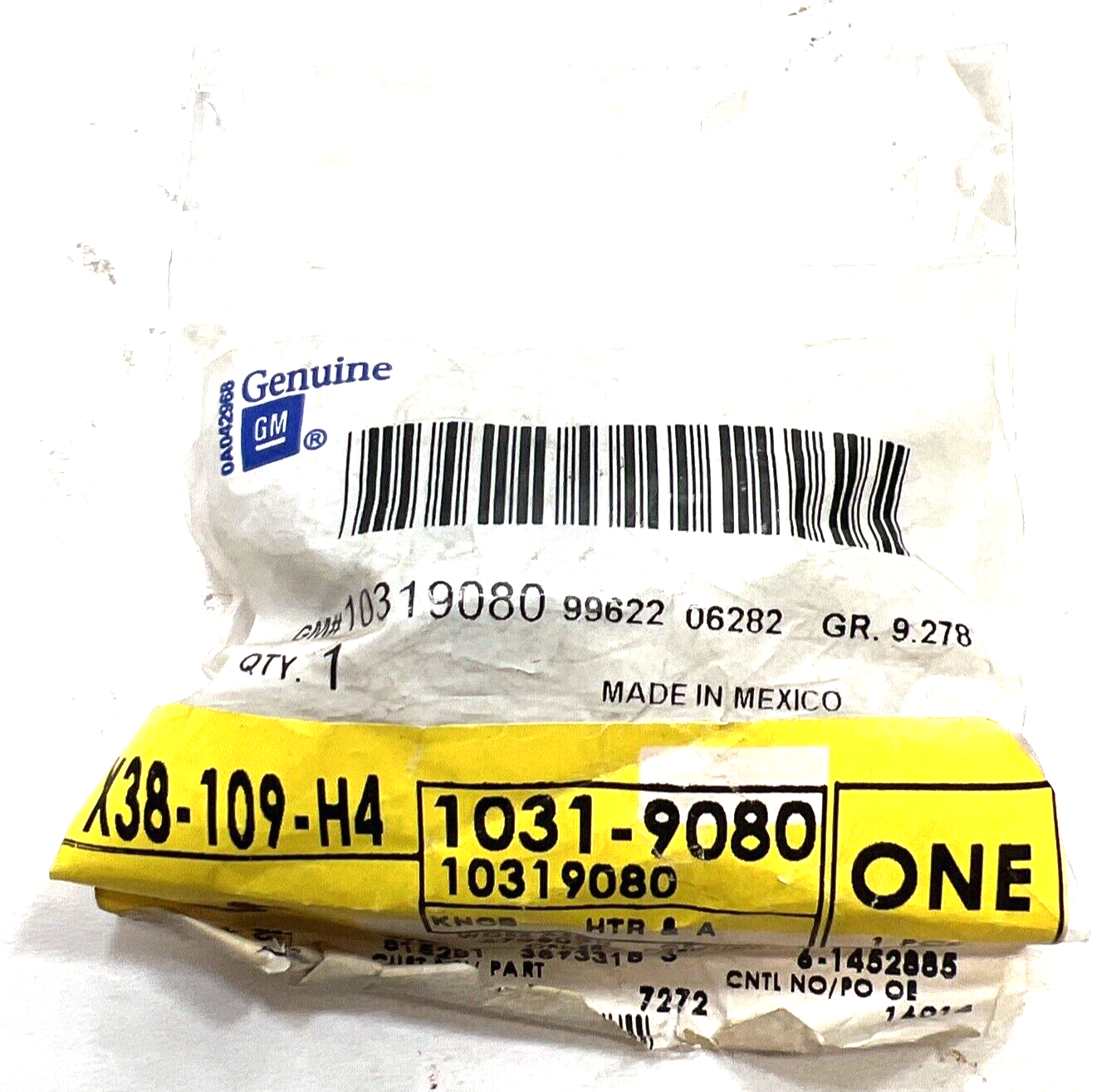 Genuine OEM GM Silhouette FS Knob 2001-2004 10319080