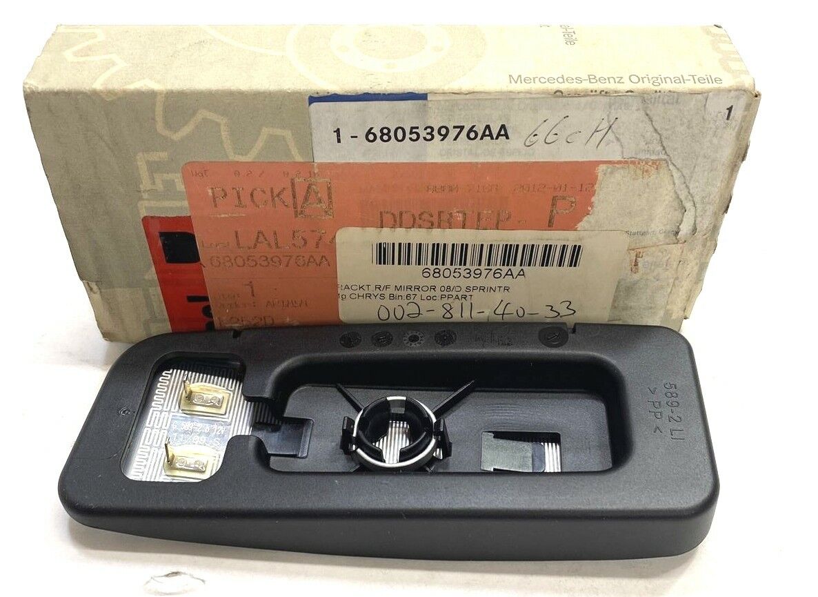 New OEM Genuine Mopar Spotter Mirror Glass Sprinter Van Driver Side 68053976AA