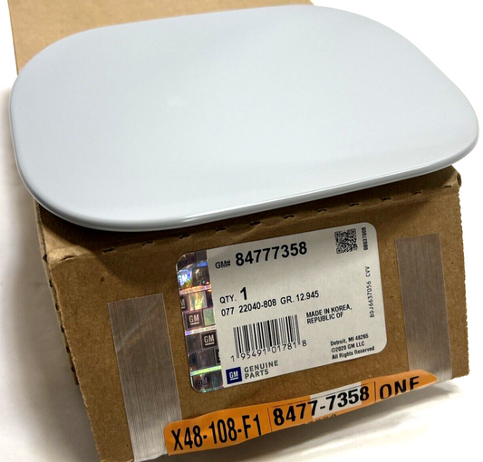 Genuine OEM GM CT4 Primed Door Fuel Tank Filler 2018-2023 84777358