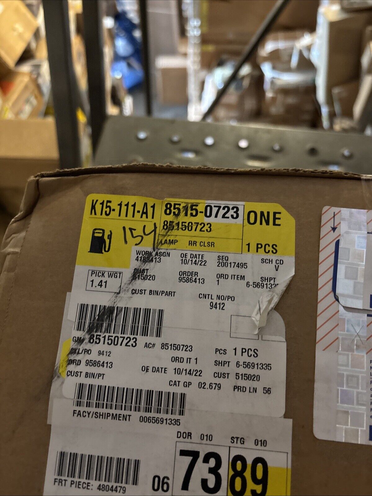 Genuine OEM GM  Left Driver Side LED Tail Lamp 84888924