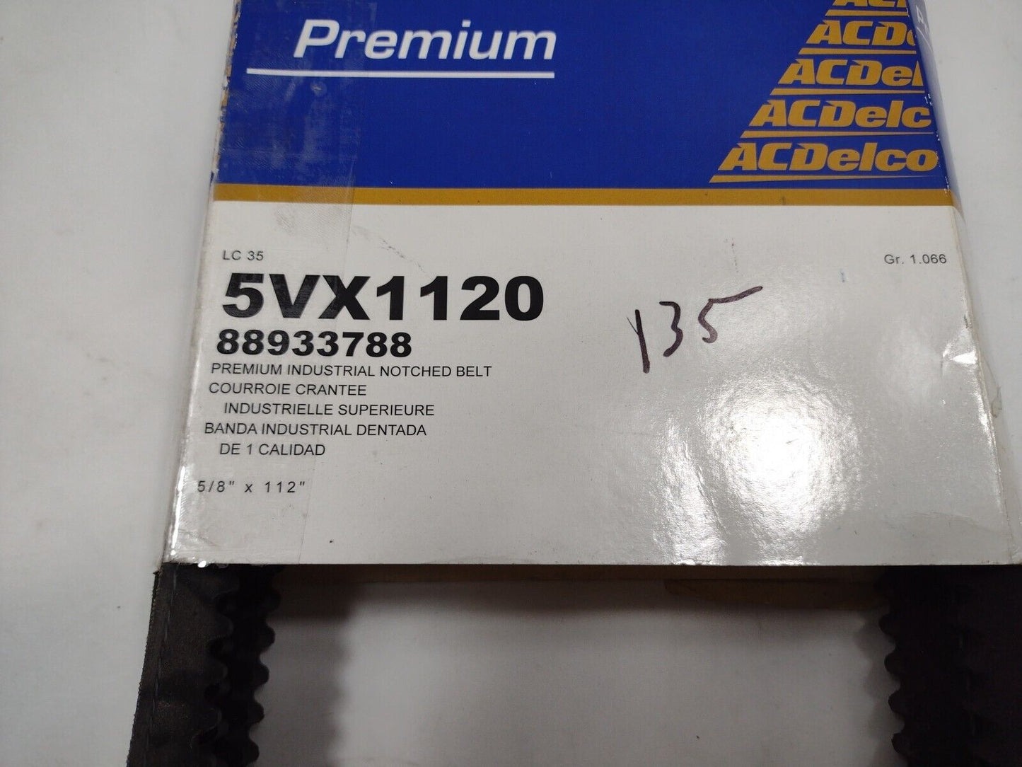 Genuine OEM GM ACDelco 5VX1120 BELT