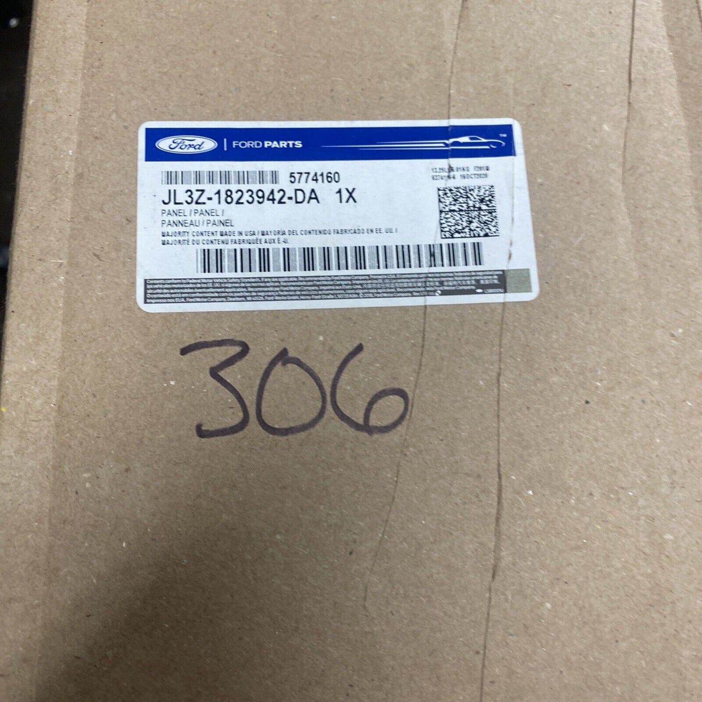 New OEM Ford F150 XLT Sport Front Door Trim Panel 2018-20 JL3Z-1823942-DA
