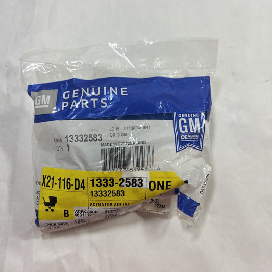 Genuine OEM GM Regal Air Conditioning Vacuum Actuator 2010-2017 13332583