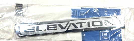 Genuine OEM GM Sierra 1500 Tailgate Elevation Emblem 2019-2023 84682634