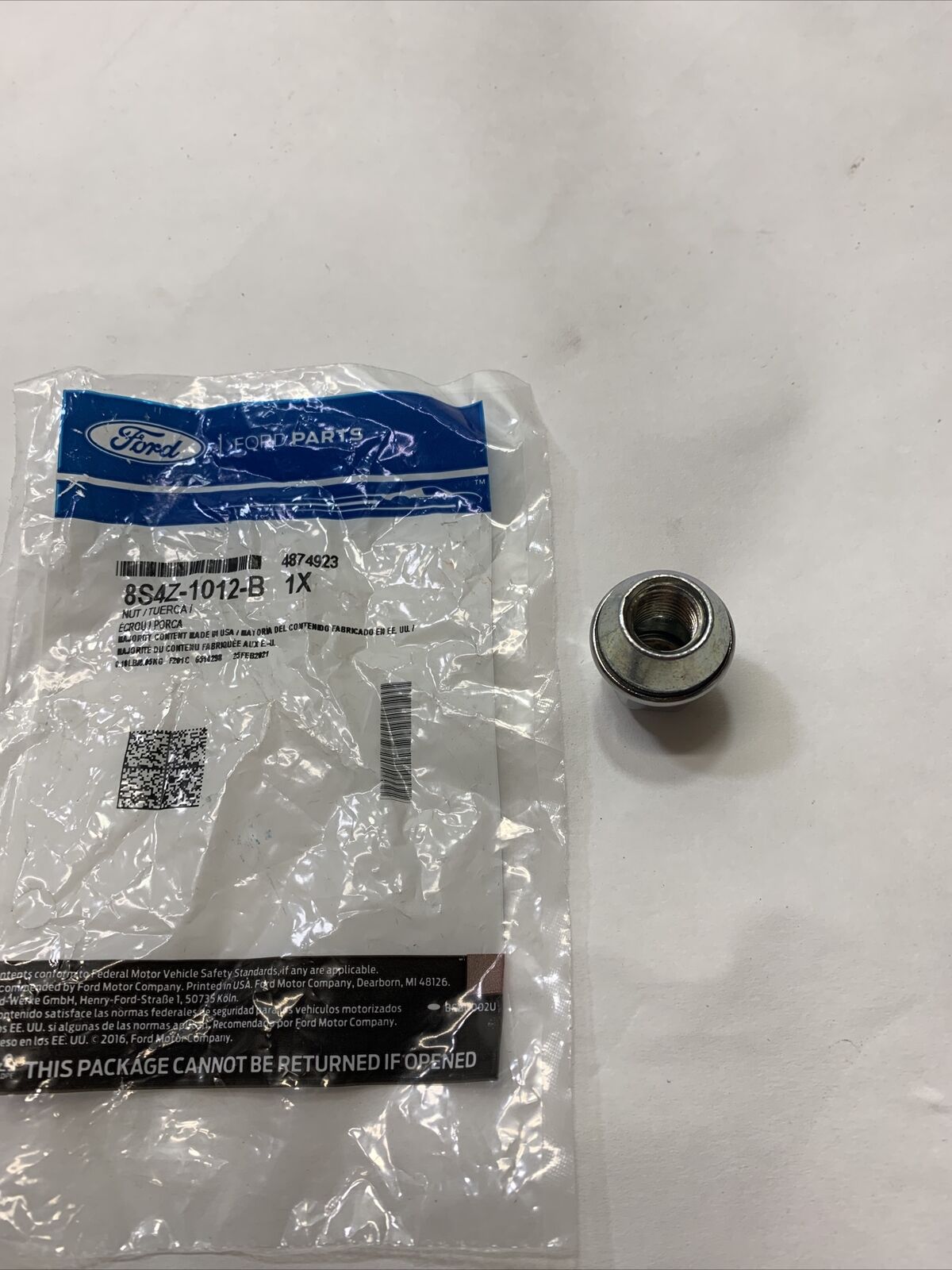 New OEM Ford Fiesta Wheel Nut 2000-2011 8S4Z-1012-B