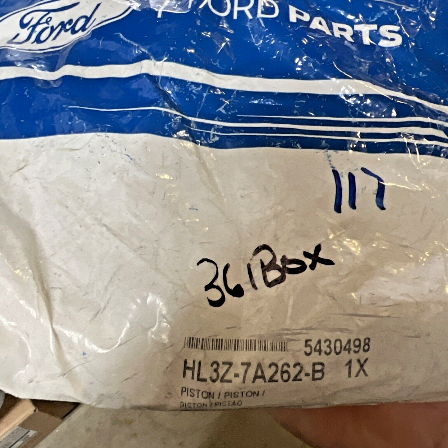 New OEM Genuine Ford Piston HL3Z7A262B