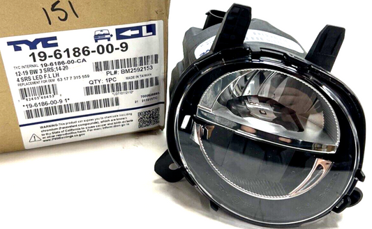 LED Fog Light Bumper Lamp for 12-18 BMW 3 Series/14-19 4 Series Left CAPA