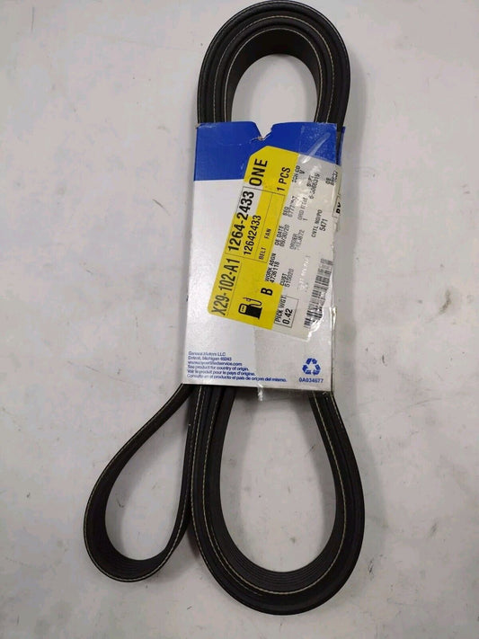 Genuine OEM GM Chevy Silverado 2500 Serpentine Drive Fan Belt 2002-2015 12642433