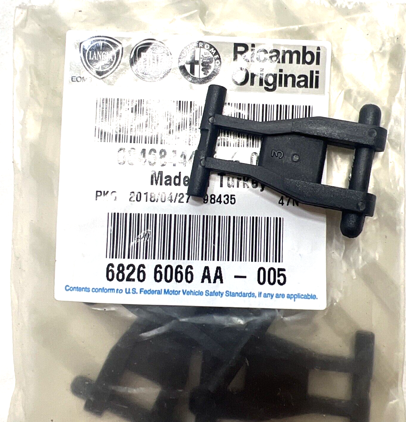 Genuine OEM Mopar Fuel Filler Receptacle 68266066AA