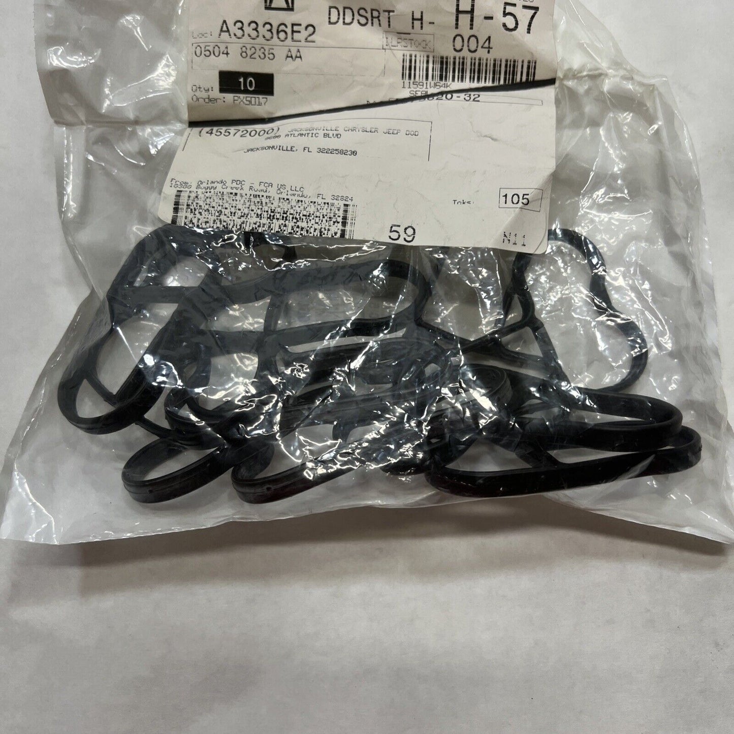 *1 Single Spark Plug Tube Seal Mopar 5048235AA