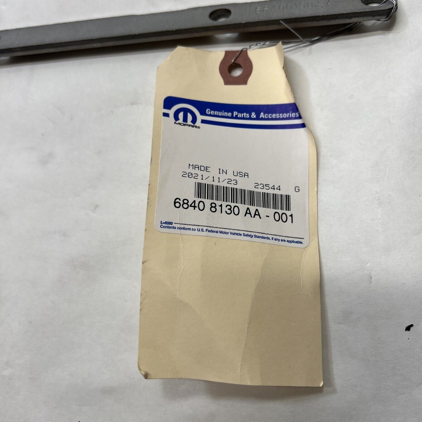 New OEM Genuine Mopar Wagoneer 2019-2023 Lower Brace Exhaust Manifold 68408130AA