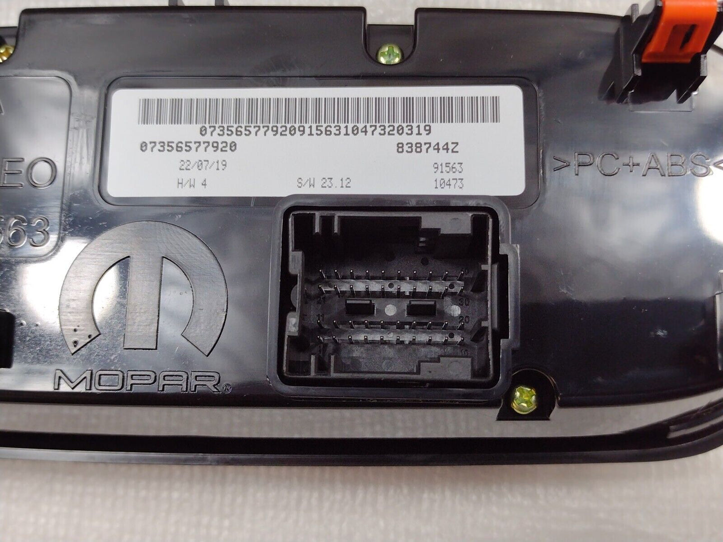 Genuine OEM Mopar Jeep Renegade A/C And Heater Control 2015-2018 6LW59LXHAA