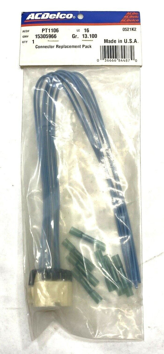 New OEM GM Connector PT1106 ACDelco
