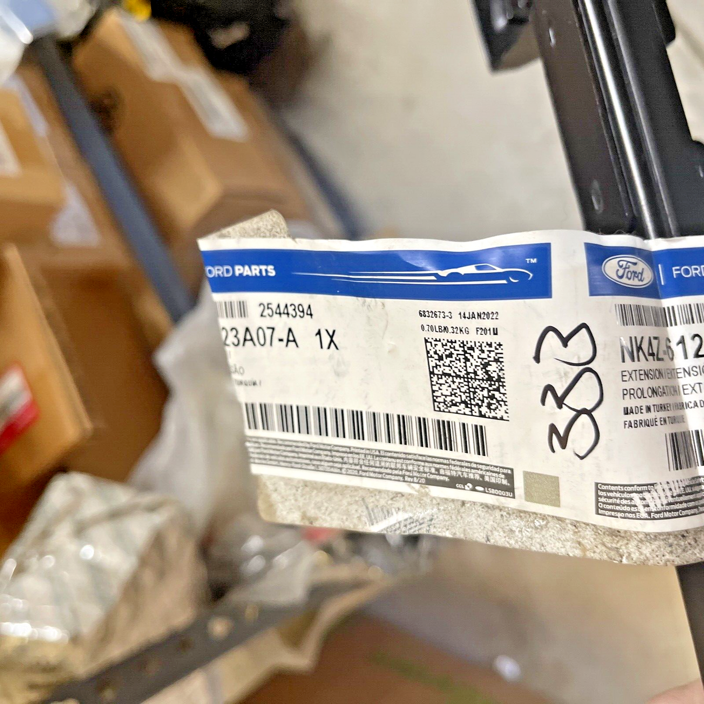 New OEM Genuine Ford E-Transit 2015-2023 Window Regulator Guide NK4Z61223A07A