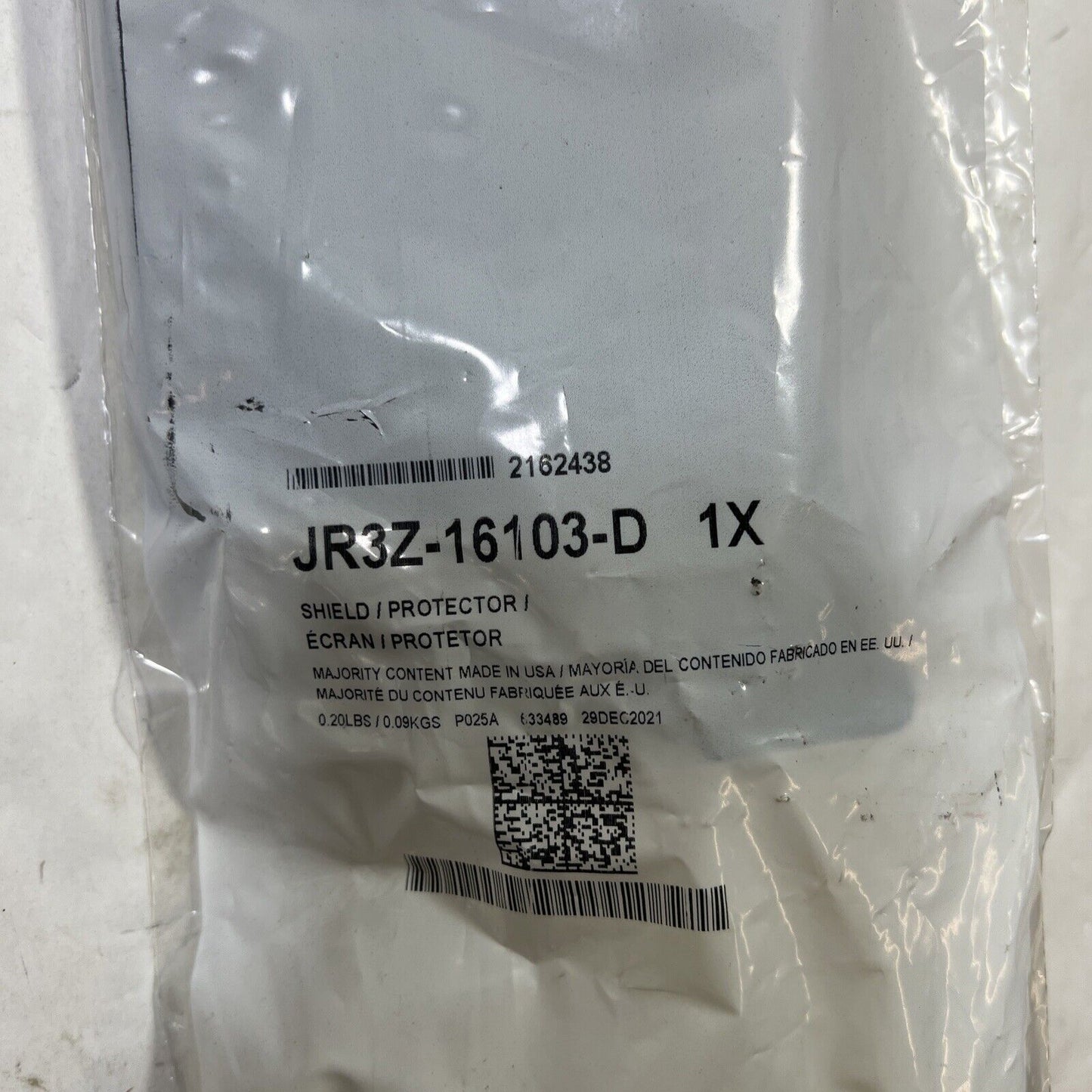 Genuine OEM Ford Shield Splash Wheelhouse JR3Z16103D