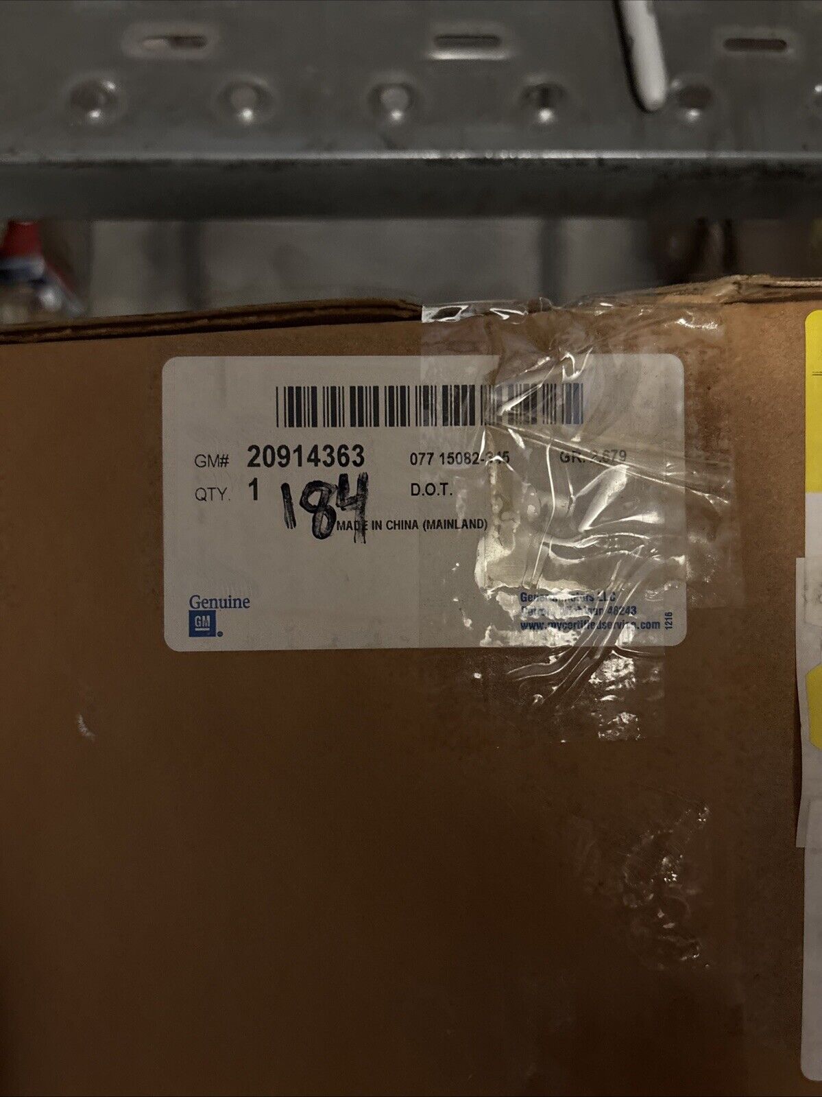 Genuine OEM GM Chevy Malibu Driver Side Tail Lamp Assembly 2008-2012 20914363